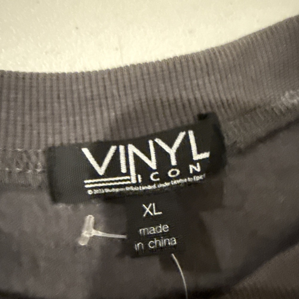 Vinyl Icon Def Leppard 1987 Tour‎ Graphic Sweatshirt Charcoal Gray XL Rock Band - Picture 2 of 8